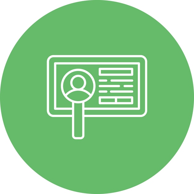Conozca la imagen vectorial del icono de su cliente Se puede utilizar para los servicios de dinero en línea