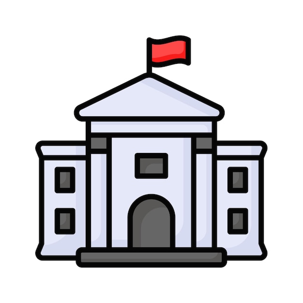 Consigue este hermoso ícono de la Casa Blanca Casa del Presidente de los Estados Unidos