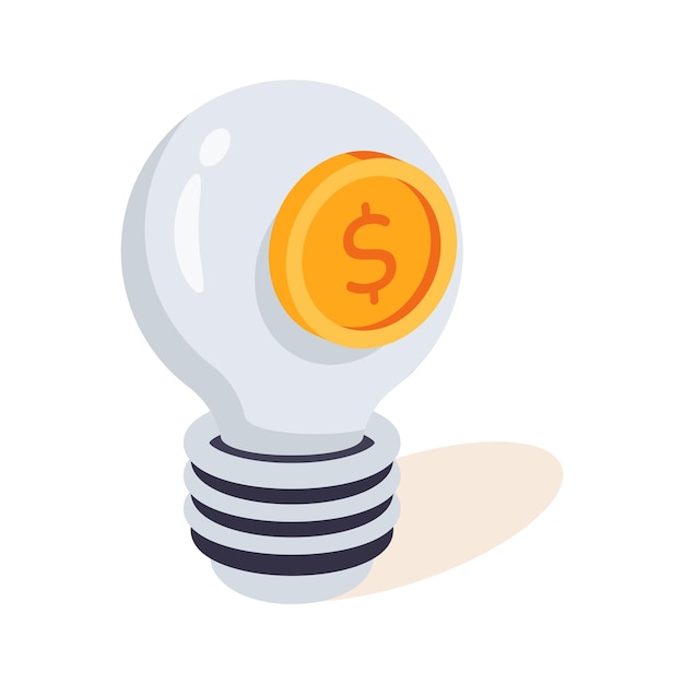 Consigue este icono de estilo 3D que muestra el concepto de crowdfunding