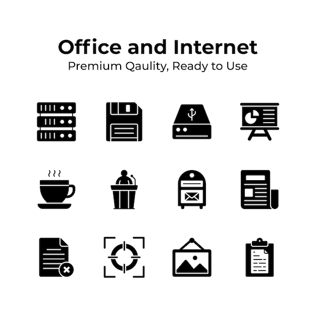Consigue este increíble ícono de la conferencia en estilo moderno