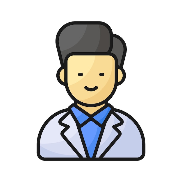 Consigue este increíble icono de farmacéutico listo para usar el vector