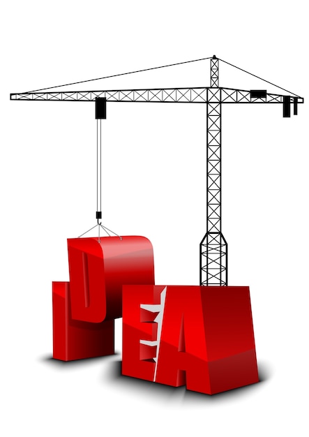 Construcción de fondo idea