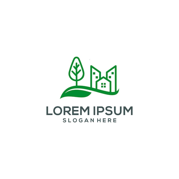construcción de plantilla de logotipo