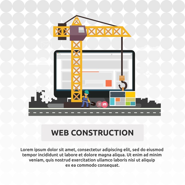 Vector construcción web