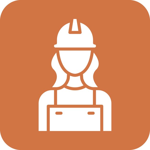 Constructor de diseño vectorial Estilo de icono femenino