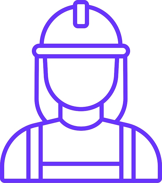 Constructor de diseño vectorial Estilo de icono femenino