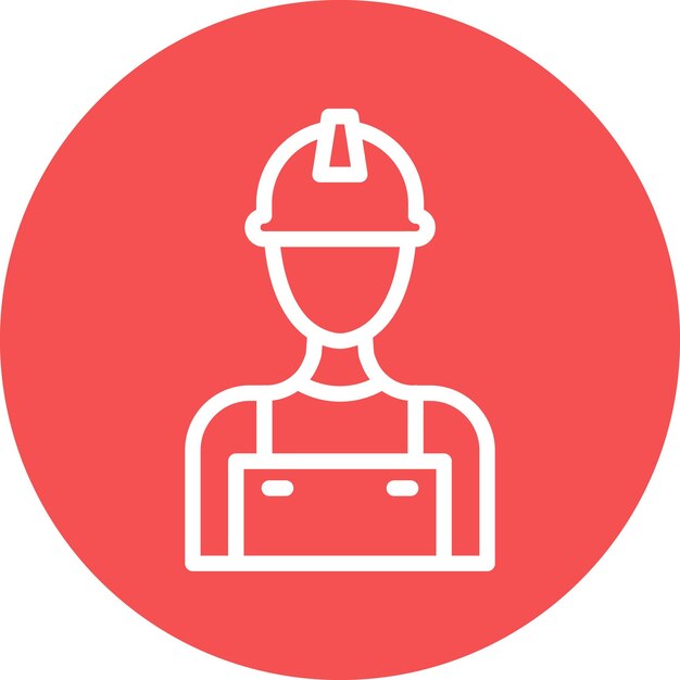 Constructor de diseño vectorial Estilo de icono masculino