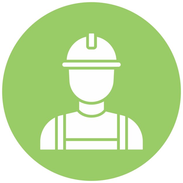 Constructor de diseño vectorial Estilo de icono masculino