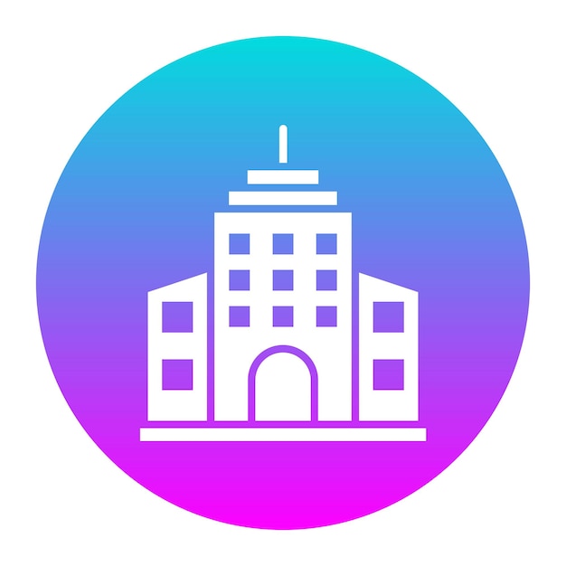 Construir un icono de vector de negocios Se puede usar para el conjunto de iconos de negocios basados en el hogar