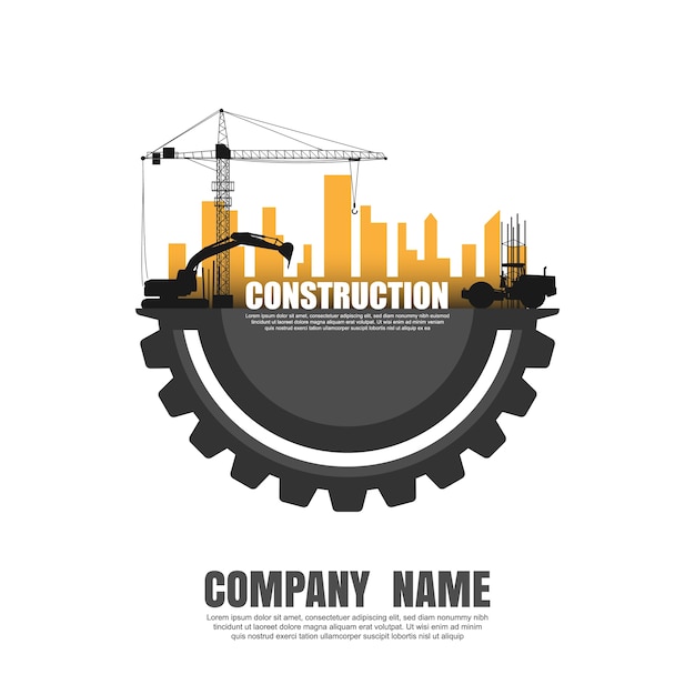 Construir logo de construcción