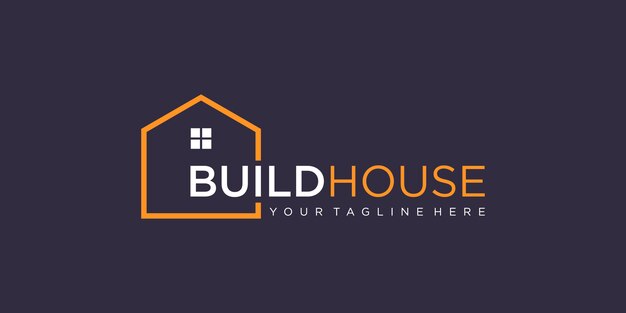 construir logotipo de la casa