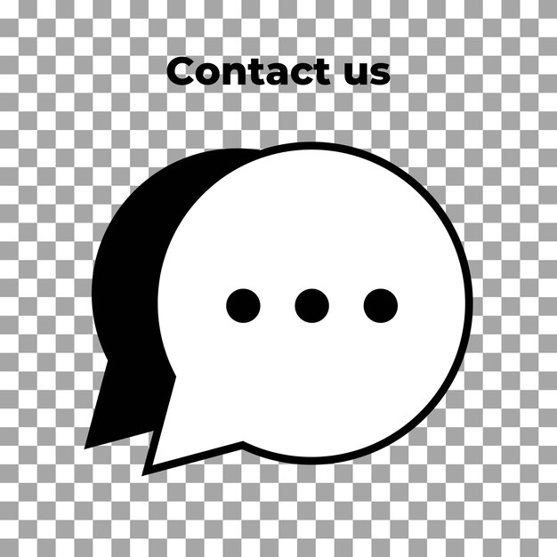 Consulta en línea Chat y mensaje o retroalimentación icono lineal Insignia de diálogo y comunicación plana
