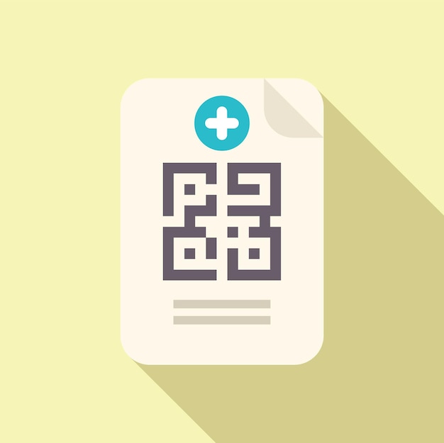 Consulta médica en línea utilizando el código qr para la cita