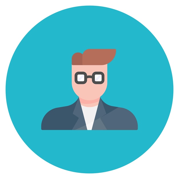 Vector consultor masculino ilustrador de pisos