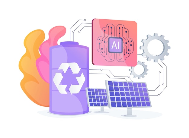 Consultoría para una mayor eficiencia energética concepto abstracto ilustración vectorial de la eficiencia energética