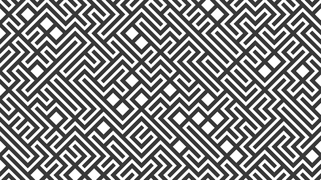 Contexto de diseño de líneas de forma geométrica sin costuras abstractas