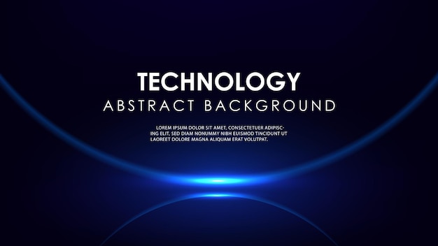 Contexto tecnológico abstracto Innovación en el concepto de comunicación de Hitech