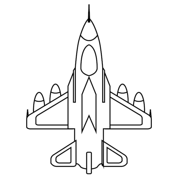 Contorno del avión 9