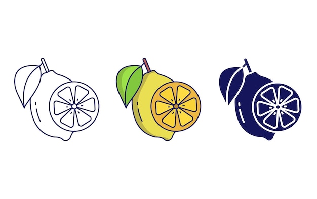contorno, cal, vector, icono