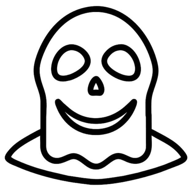Contorno del icono en amarillo
