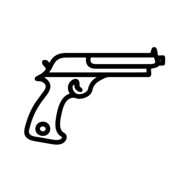 Contorno del icono de las armas