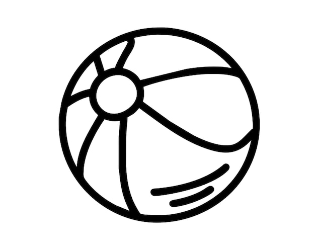 Contorno del icono de la bola