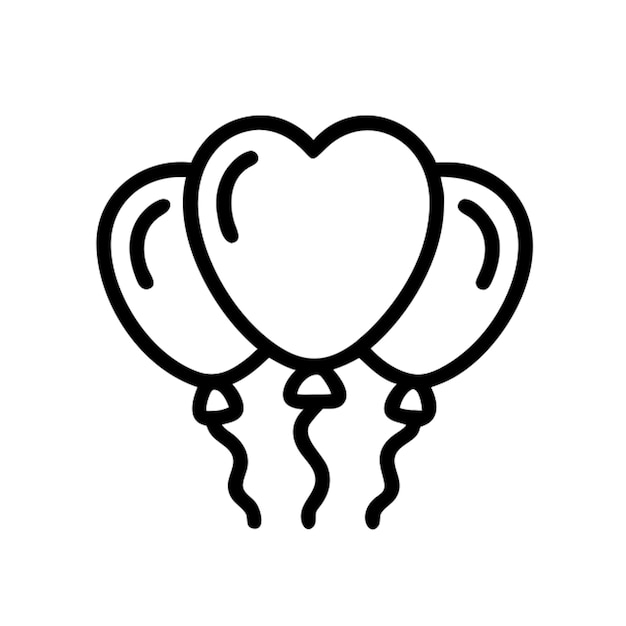 Contorno del icono de la celebración