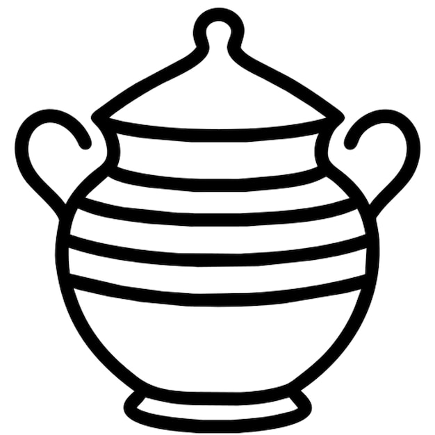 el contorno del icono de clary pot egipto