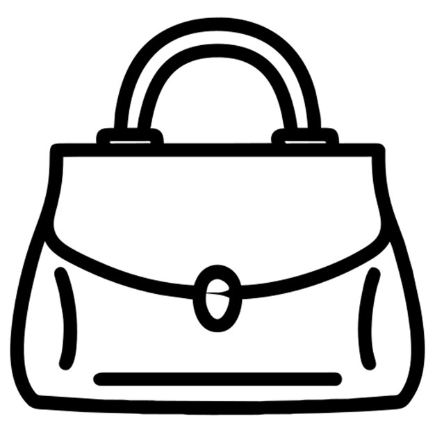 Contorno del icono de cuero