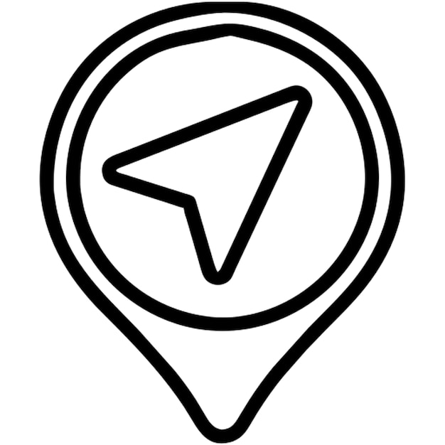 contorno del icono del cursor