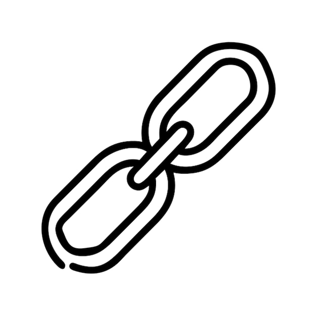 Contorno del icono del enlace externo