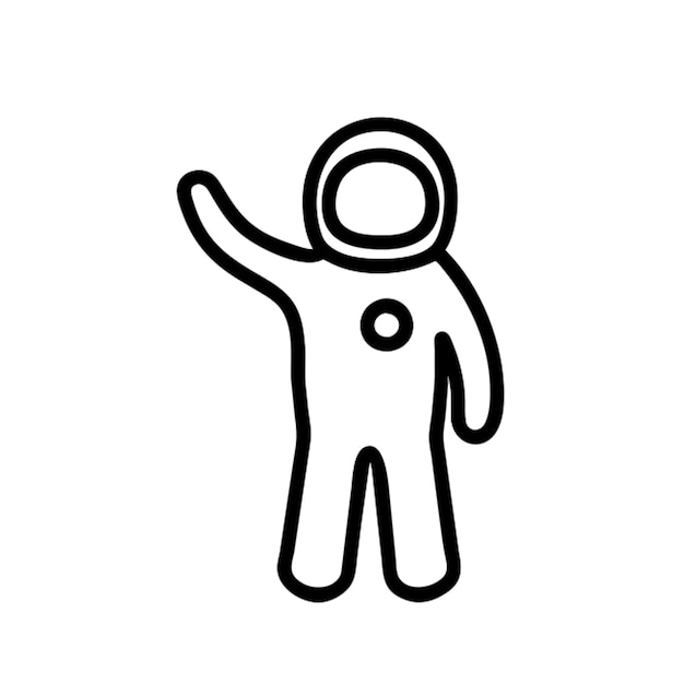 Contorno del icono del euro