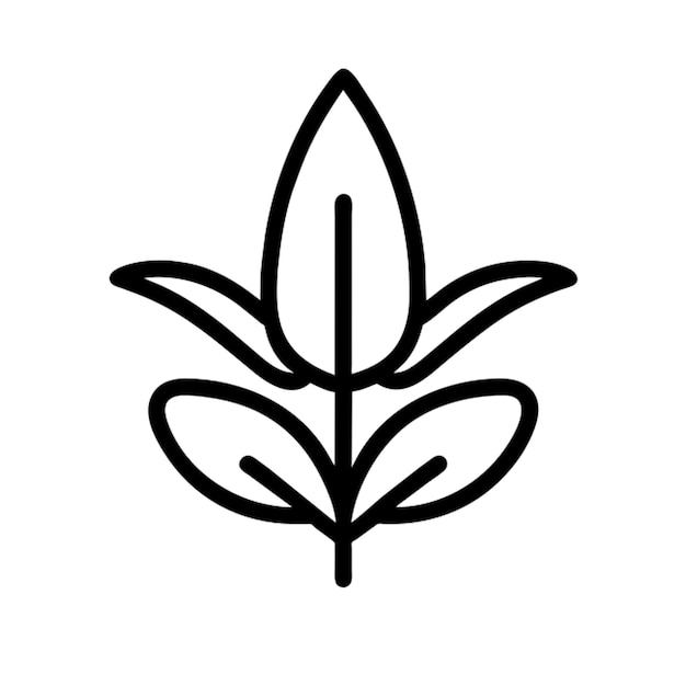 el contorno del icono del icono de la agricultura