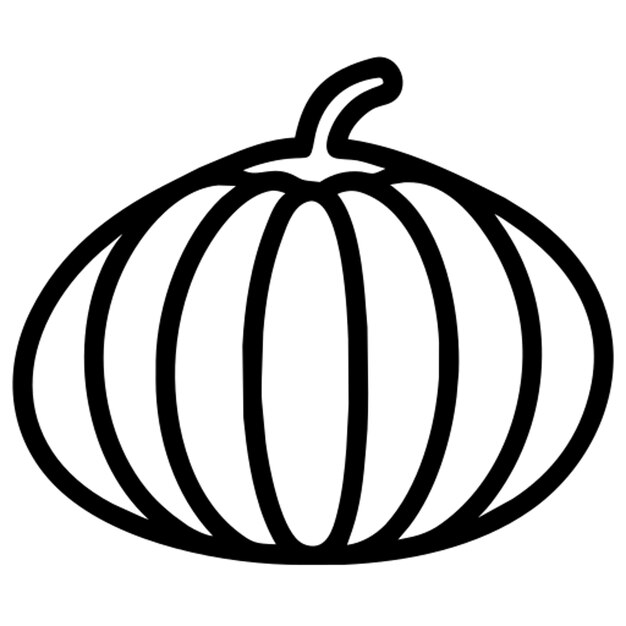 Contorno del icono del ñame