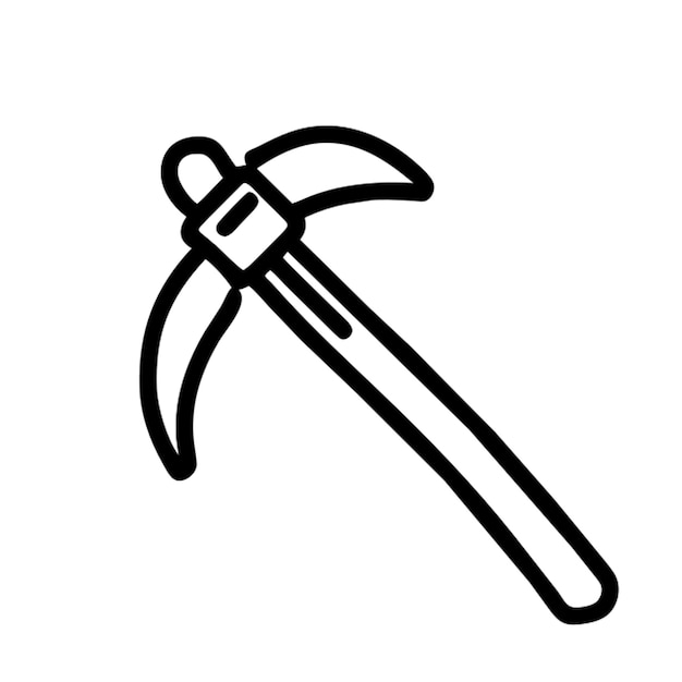 Contorno del icono del pico