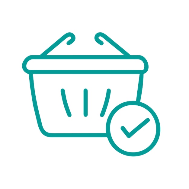 para el contorno del icono del producto
