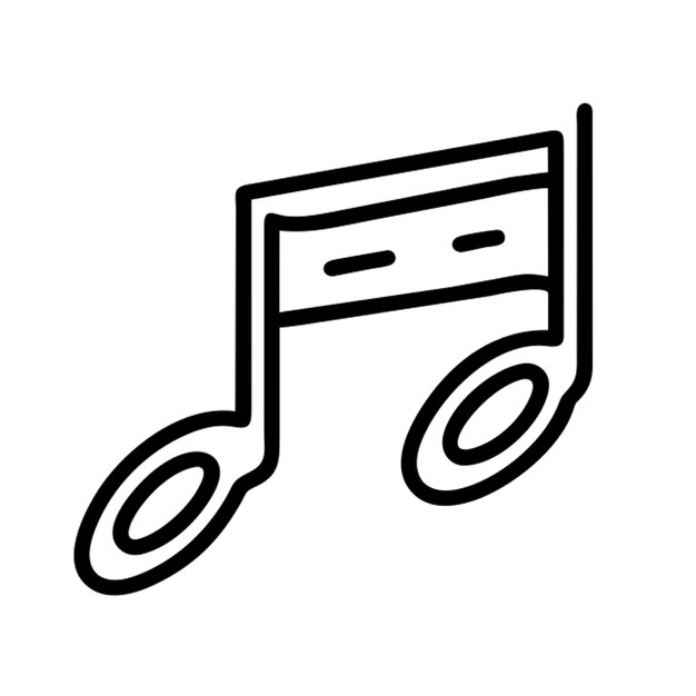 el contorno del icono de ruido