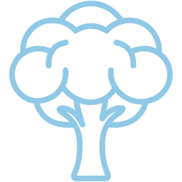 Contorno del icono del seto