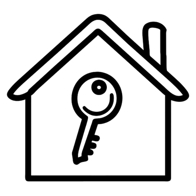 el contorno del icono de la tecla de inicio