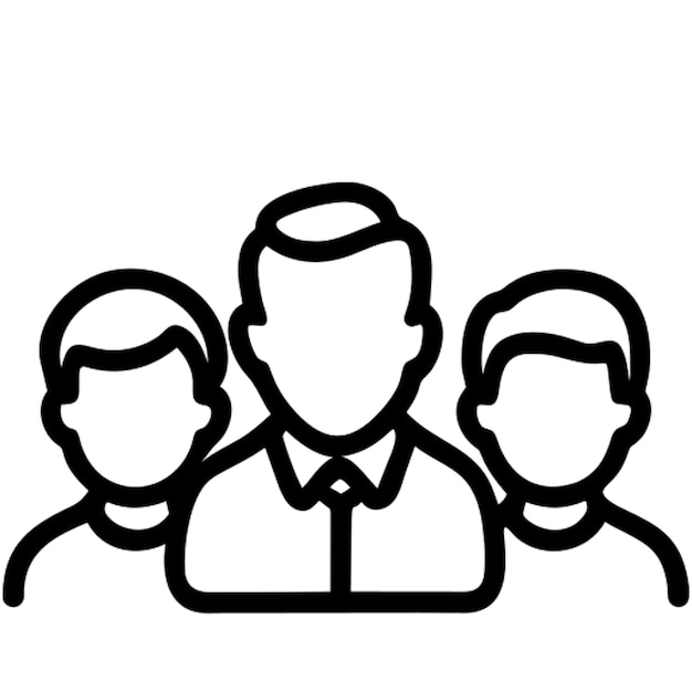 Contorno de los iconos de socialización