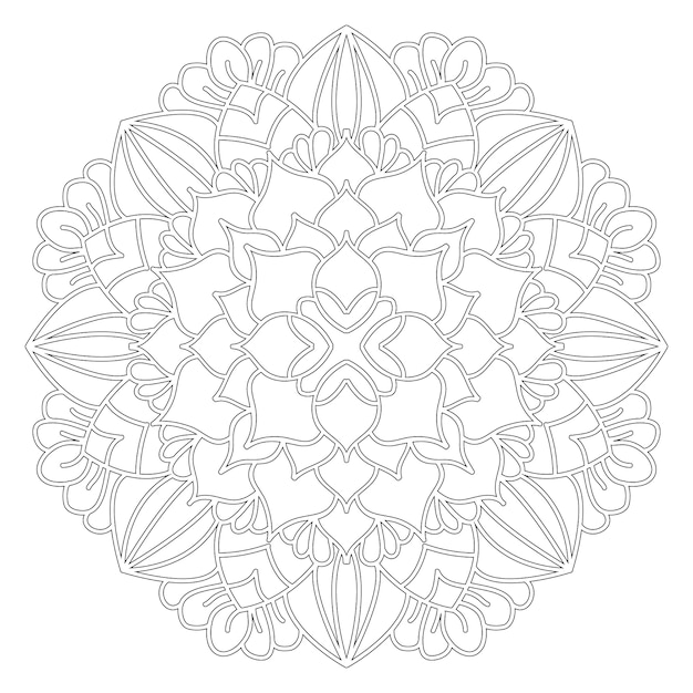 Contorno mandala