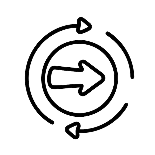 Contorno de movimiento del icono