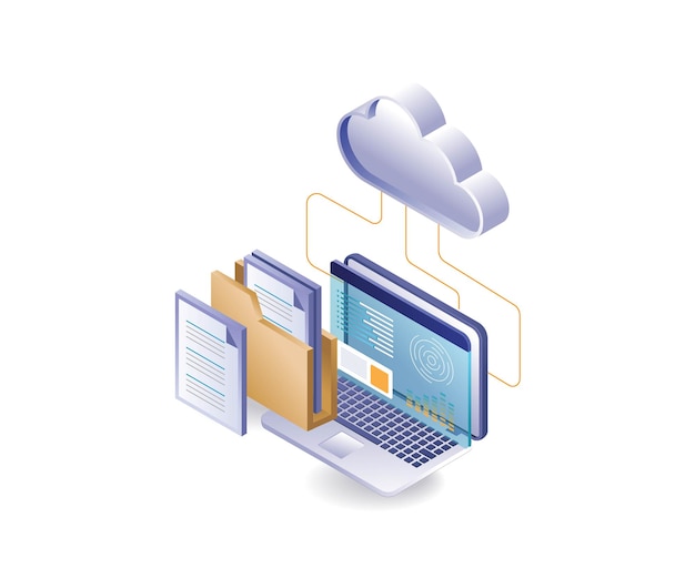 Control de análisis de datos del servidor en la nube