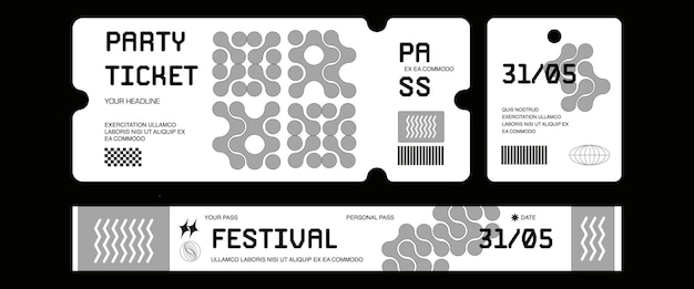 Control de entradas pulseras para eventos discoteca festival fan zona personal de la fiesta