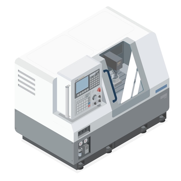 Control de máquina de dibujos animados isométrico CNC isométrico