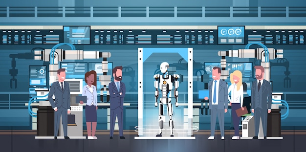 Control de personas Producción de robots Ingeniería de concepto Automatización industrial Productos robóticos Manufactu