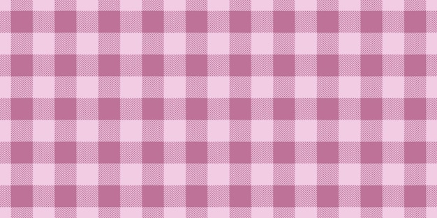 Control de vector de moda tela de patrón exótico sin costuras tartan África textil a cuadros fondo de textura en colores claros y rosados