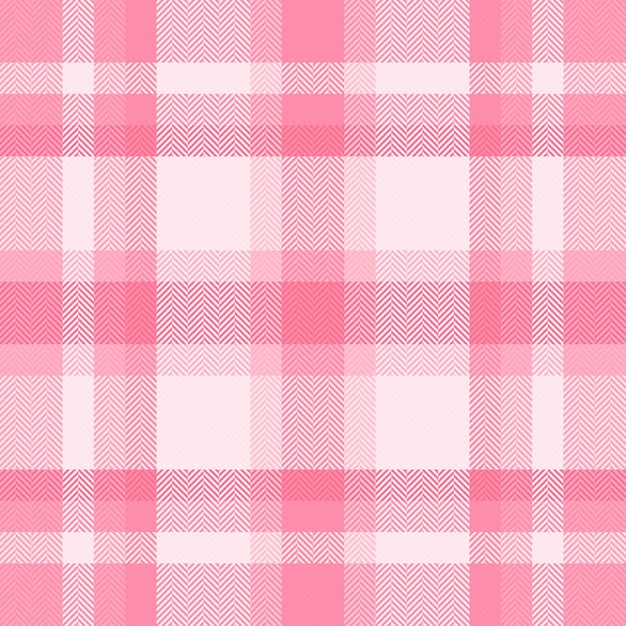 Control vectorial de patrón de capa muestra de textura tartan a cuadros tela desordenada fondo textil sin costuras en colores rojos y claros