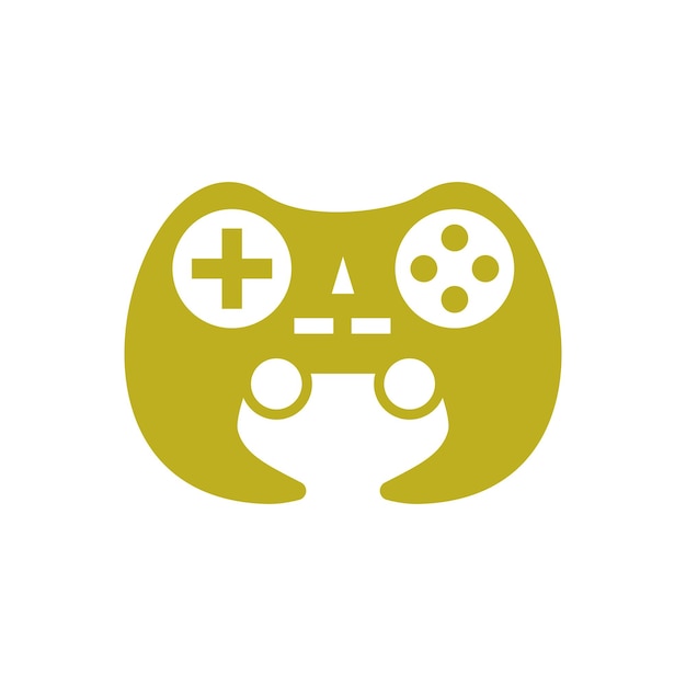 controlador de juego de palo teclado de juego de icono plantillas de diseño vectorial