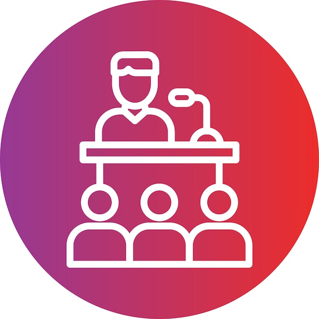 Convenio de diseño vectorial Estilo del icono